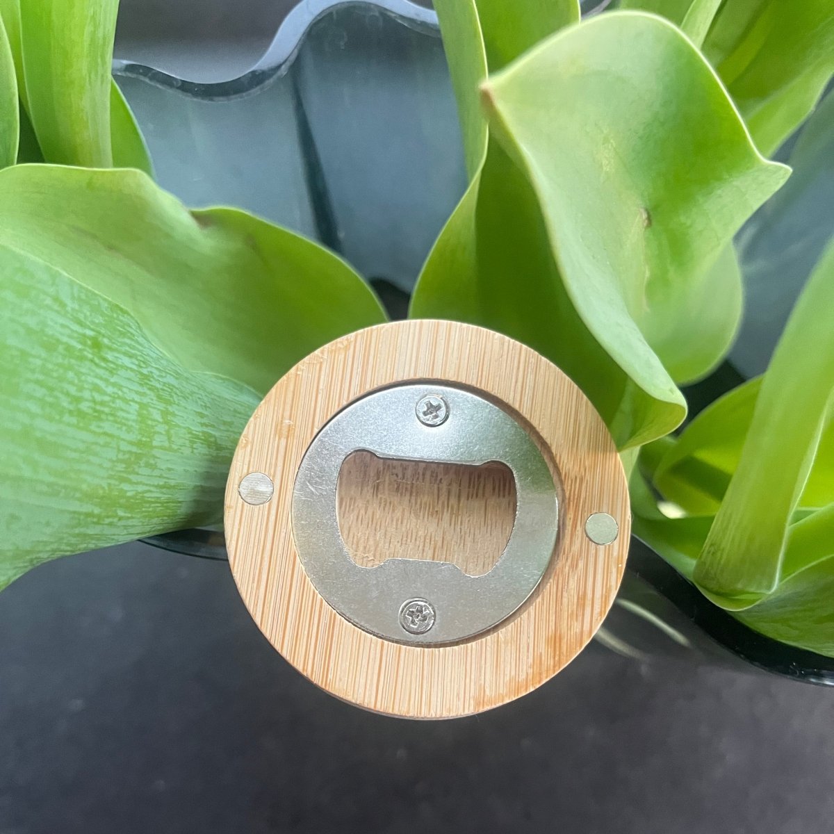 PÅSKE flaskeåpner - ekte tørket blomst - Interiør KNASK