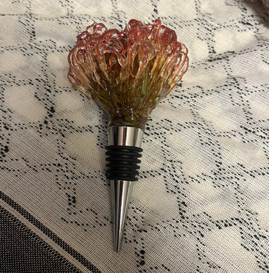 PROTEA vinstopper, ekte 3D - tørket blomst - Interiør KNASK