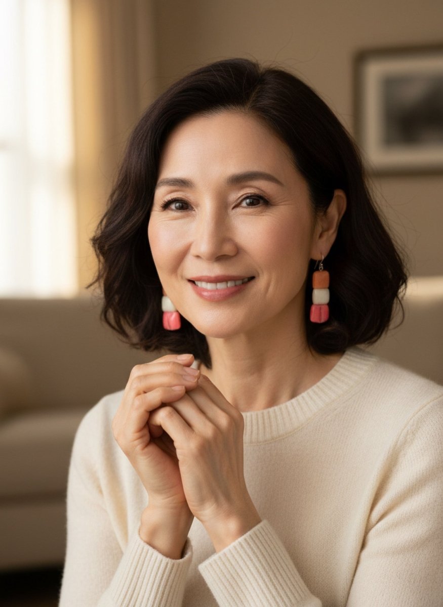 REGNBUE øredobber - ekte snop godteri, lesbisk PRIDE - flagg - Øredobber KNASK