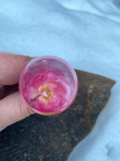 Rosa buskroser vinstopper, ekte tørkede blomster - KNASK