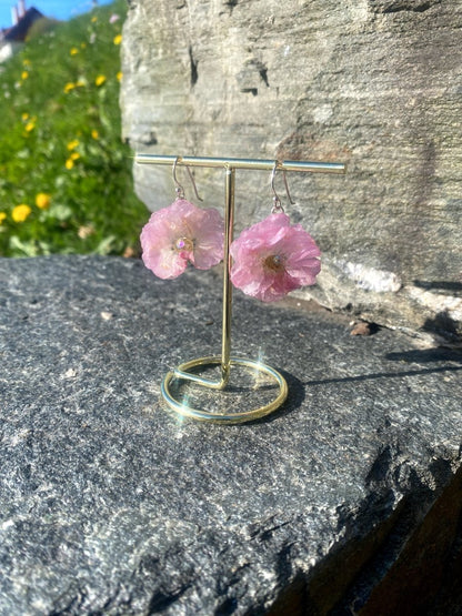 ROSENMANDEL øredobber, 925 sølv ørekroker - KNASK