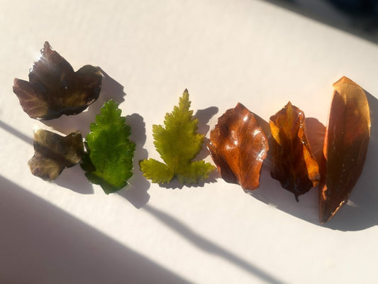 SINGLE LØV øredobber 🍃🍂🍁 design dine egne par — og spar! - Øredobber KNASK