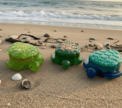 SKILPADDE smykkeskrin med lokk - Interiør KNASK