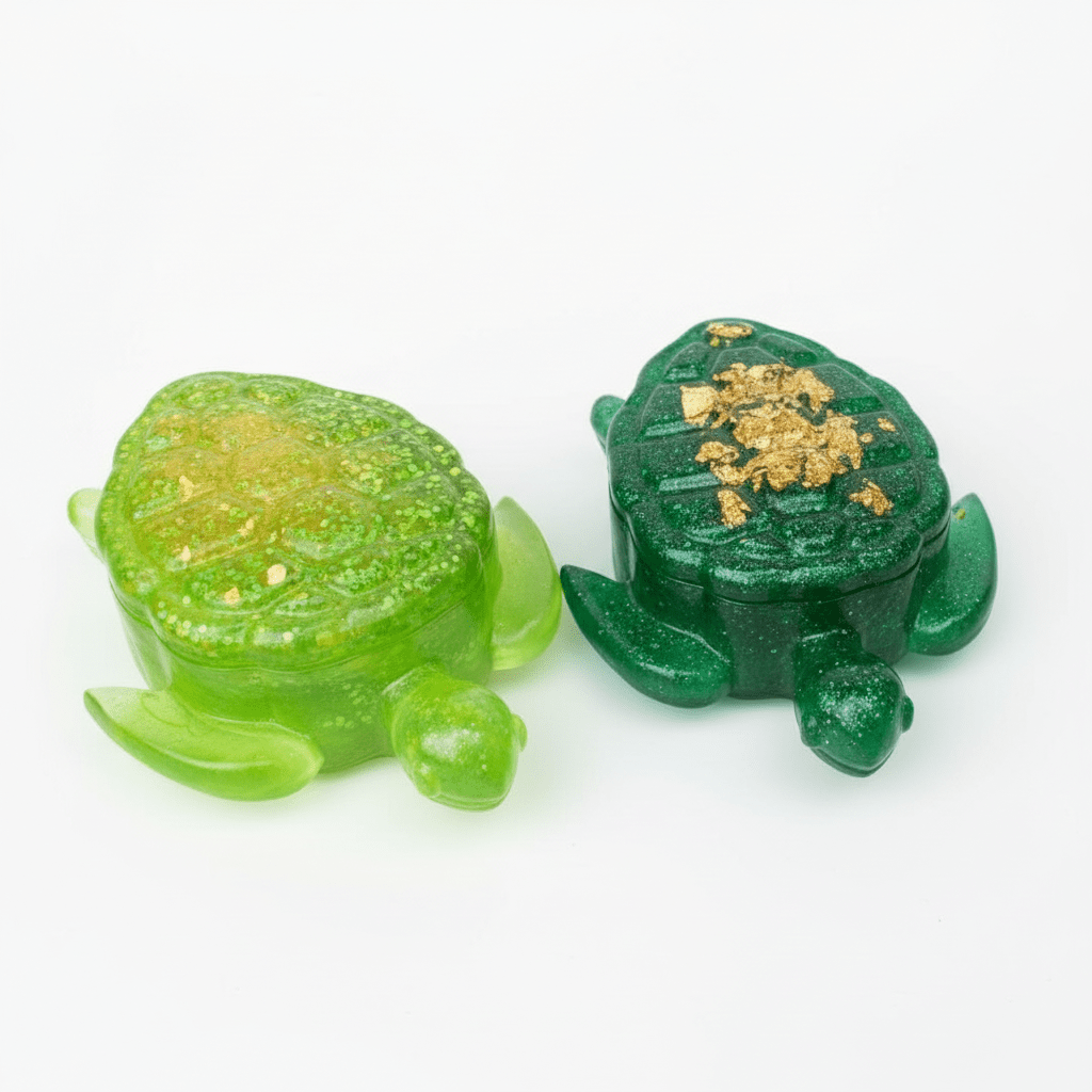 SKILPADDE smykkeskrin med lokk - Interiør KNASK