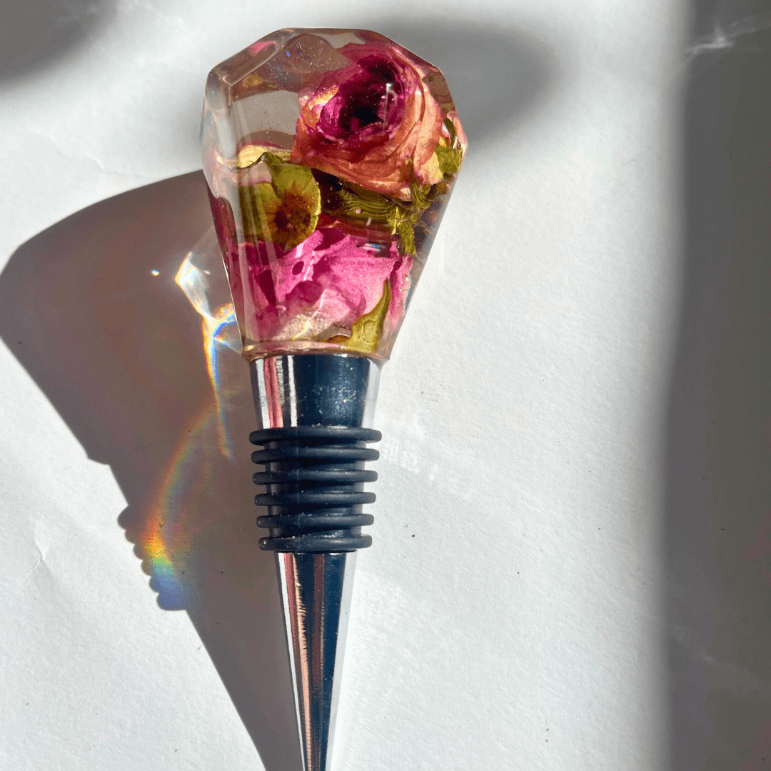 SMÅROSER vinstopper, ekte tørkede blomster - Interiør KNASK