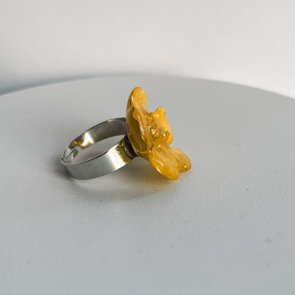 SMØRBLOMST ring, justerbar, voksen - Ringer KNASK