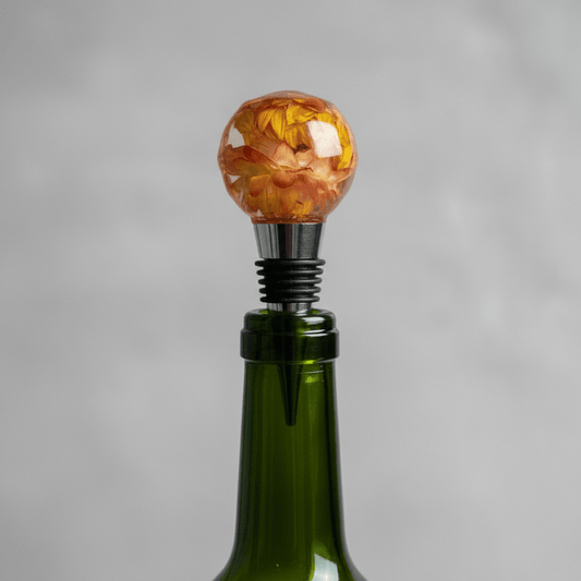 SOLHATT vinstopper, ekte tørket blomst - Interiør KNASK