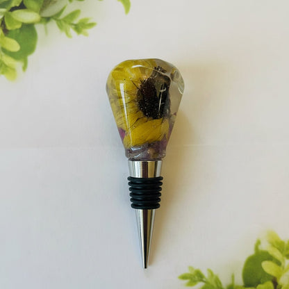 SOLSIKKE & CO vinstopper, ekte tørket blomst - Interiør KNASK