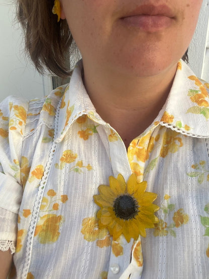 SOLSIKKE hårspenne, krokodilleklemme - Hårpynt KNASK