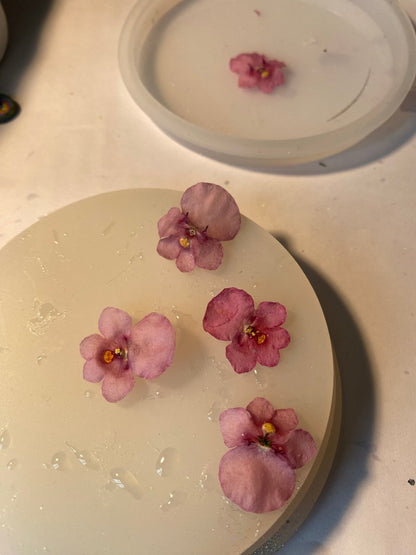 TVILLINGBLOMST øredobber, 925 sølv ørekroker - Øredobber KNASK