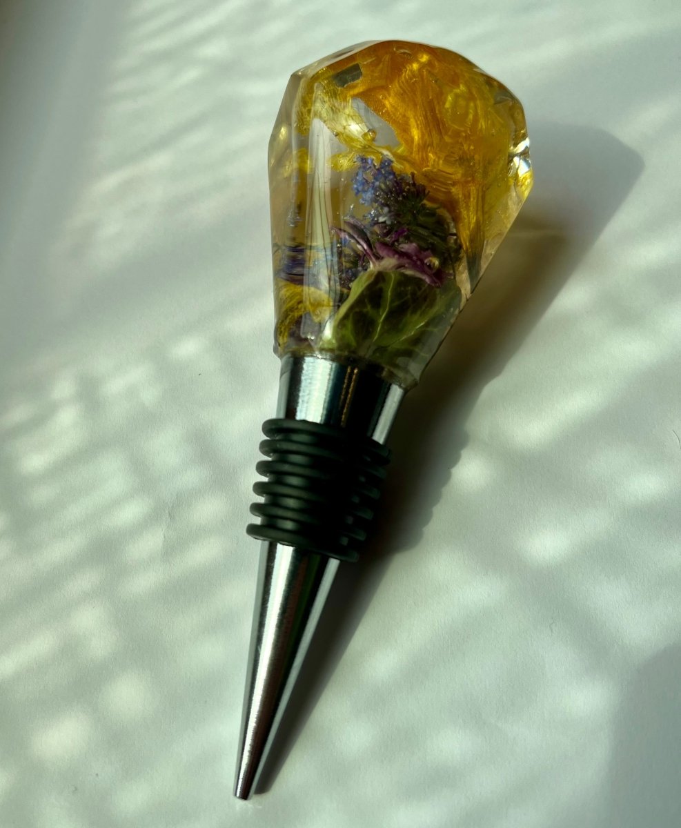 VÅRBLOMSTER vinstopper, ekte tørkede blomster - Interiør KNASK