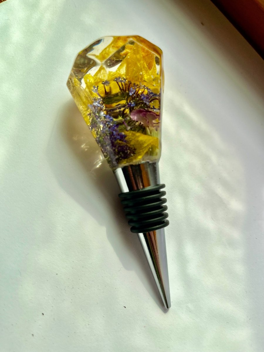 VÅRBLOMSTER vinstopper, ekte tørkede blomster - Interiør KNASK